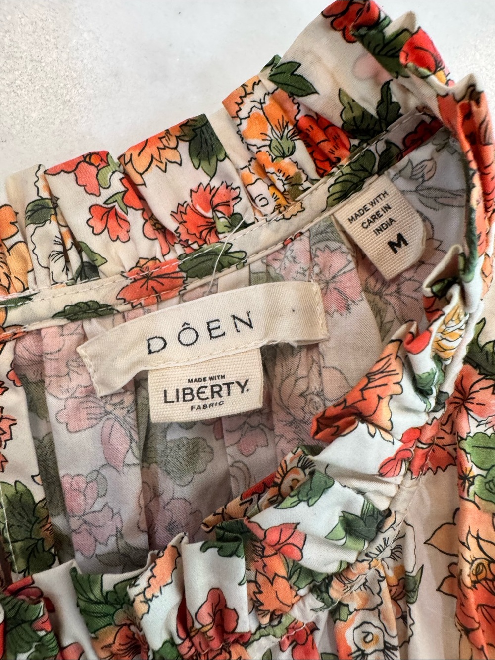 Doen Nina Liberty Fabric Top
in Lydden Garden Medium View 4